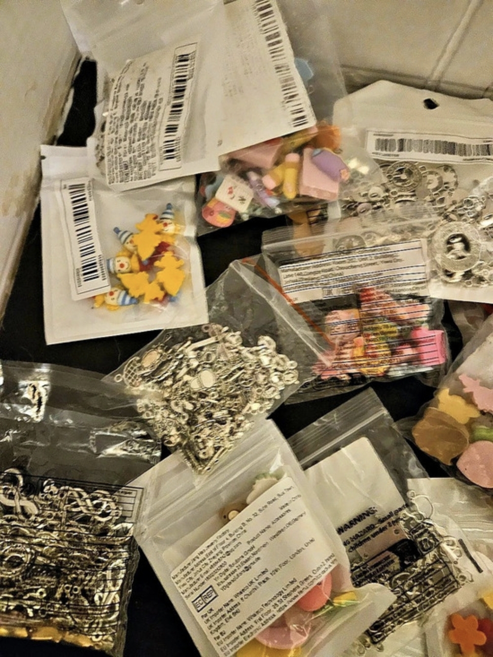 Assorted Multicolor Charms Lot - Picture 3 of 6
